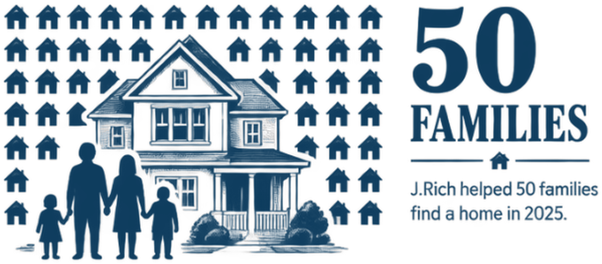50 families helped find a home in 2025